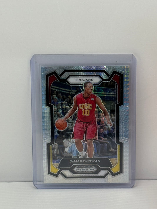 2024 Panini Prizm Draft Picks #64 DeMar DeRozan Silver Hyper Prizm Sacramento Kings