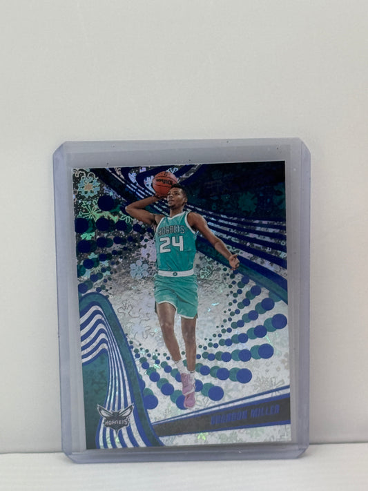 2023-24 Panini Revolution #106 Brandon Miller Winter RC Charlotte Hornets