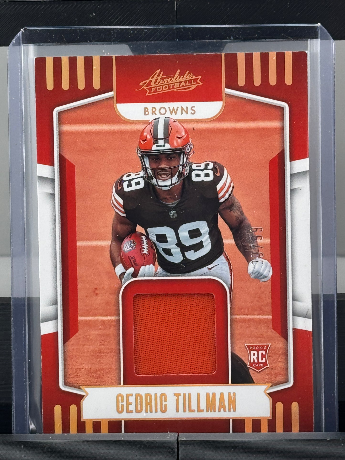 2023 Absolute #ARM-24 Cedric Tillman Patch RC 33/99 Cleveland Browns