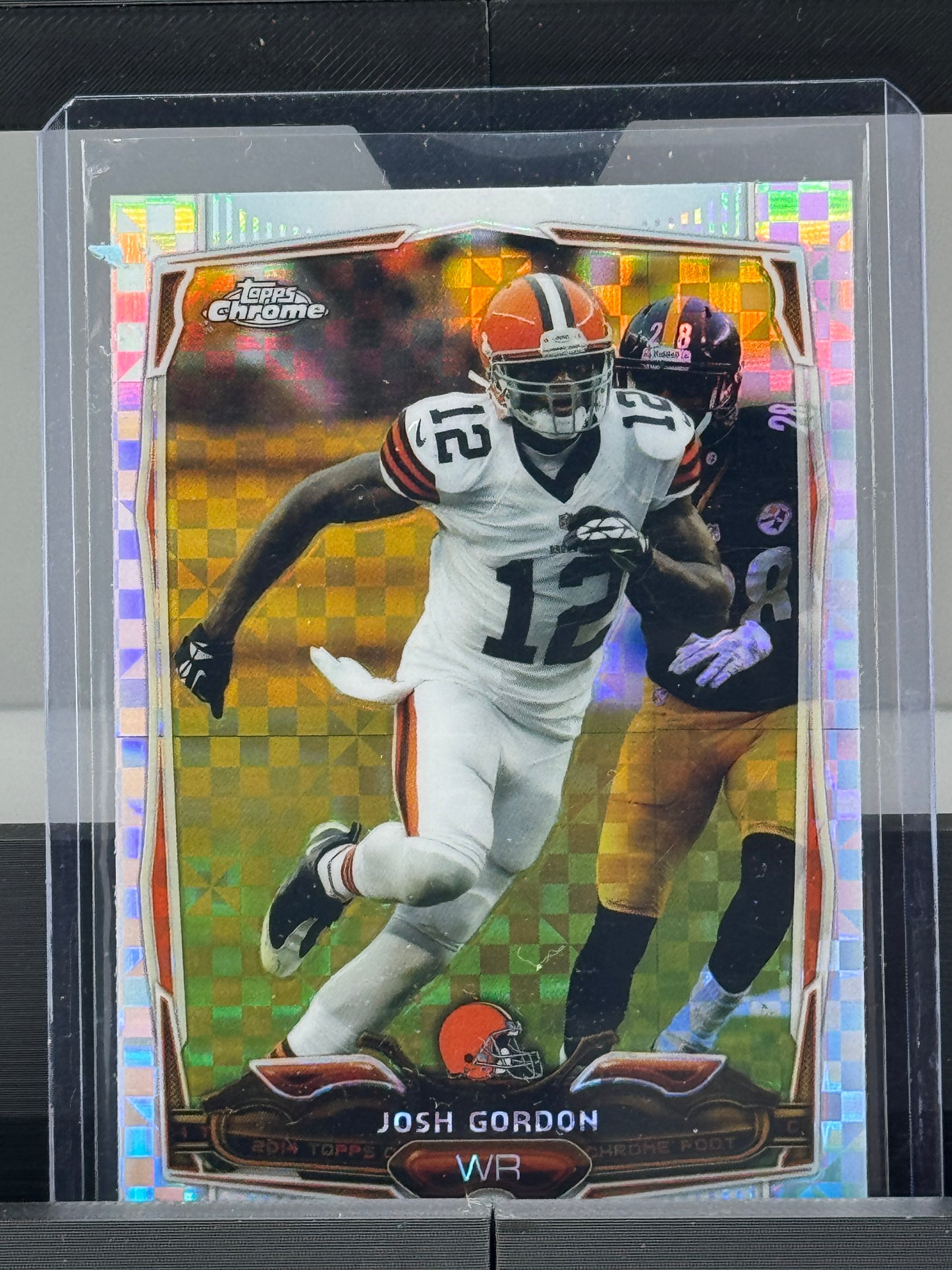 2024 Topps Chrome #55 Josh Gordon Checkerboard Cleveland Browns