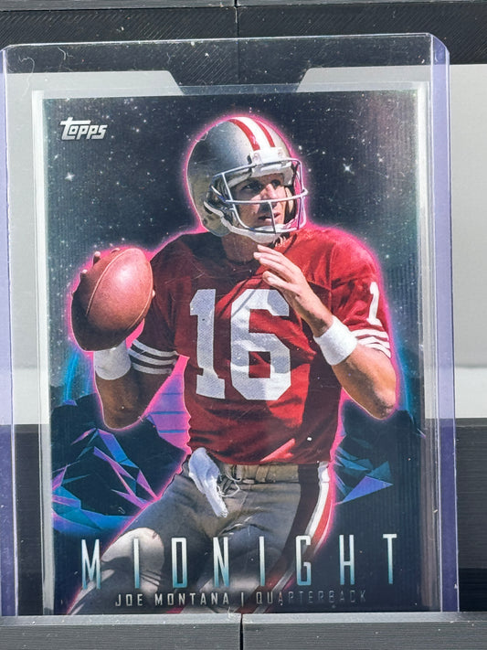 2024 Topps Composite #345 Joe Montana Midnight San Francisco 49ers