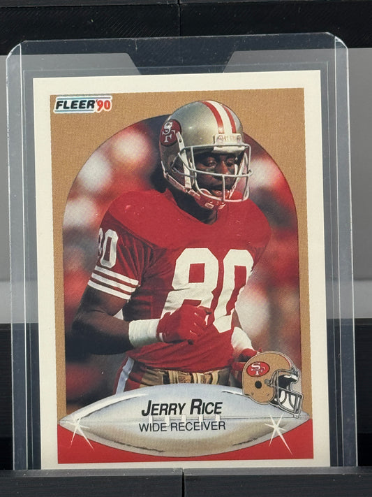 1990 Fleer #13 Jerry Rice San Francisco 49ers