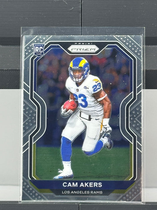 2020 Prizm #376 Cam Akers RC Los Angeles Rams