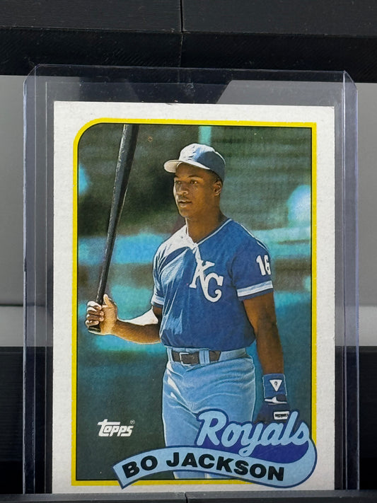 1989 Topps #540 Bo Jackson Kansas City Royals