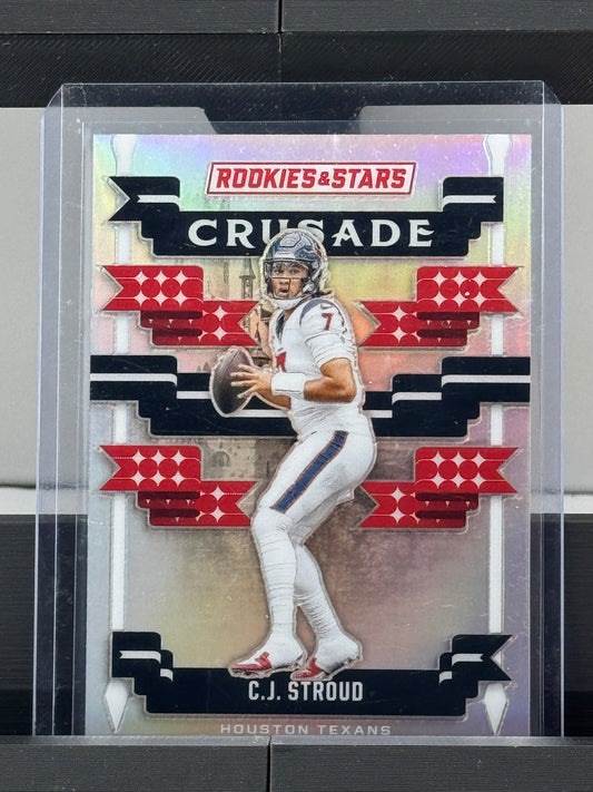 2024 Panini Rookies & Stars #C-CSD CJ Stroud Crusade SP Houston Texans
