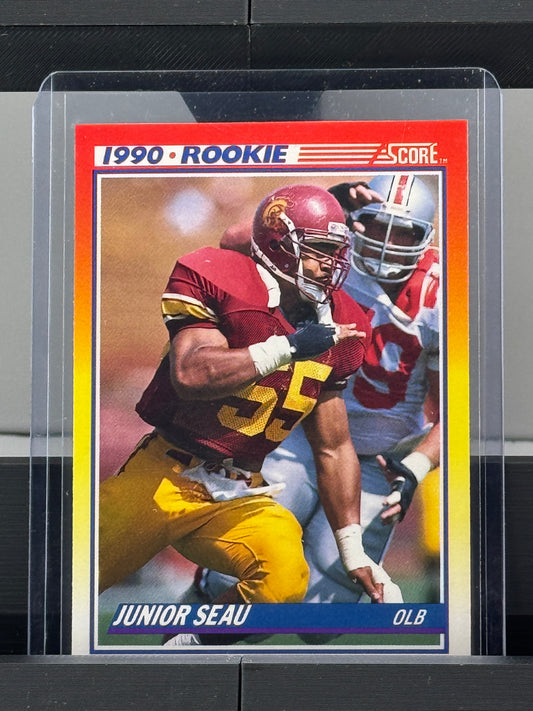 1990 Score #302 Junior Seau RC San Diego Chargers