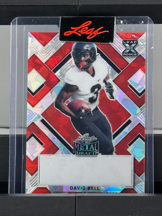 2023 Leaf Metal Draft 1/1 David Bell Unsigned Proof Cleveland Browns