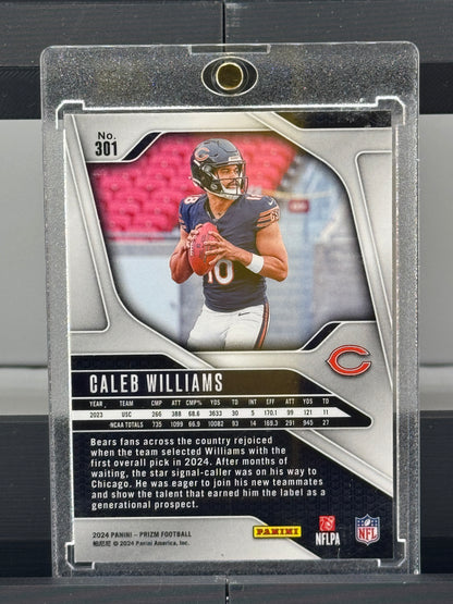 2024 Prizm #301 Caleb Williams RC Chicago Bears
