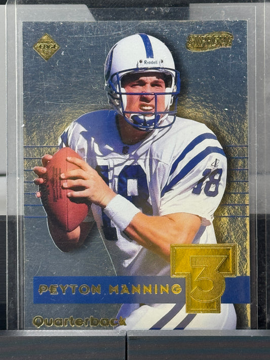 1999 Collectors Edge Supreme #T3-07 Peyton Manning T3 Indianapolis Colts