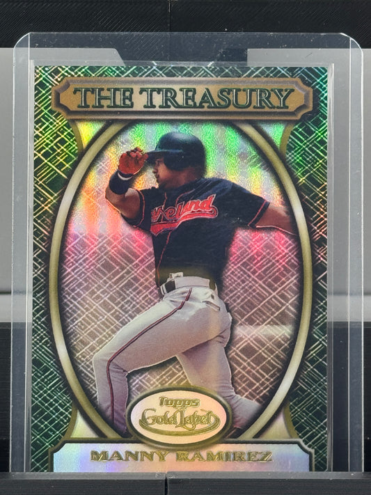 2000 Topps Gold Label #T4 Manny Ramirez The Treasury Boston Red Sox
