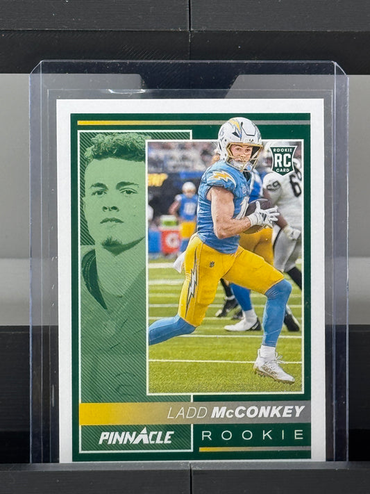 2024 Panini Encore Pinnacle #266 Ladd McConkey RC Los Angeles Chargers