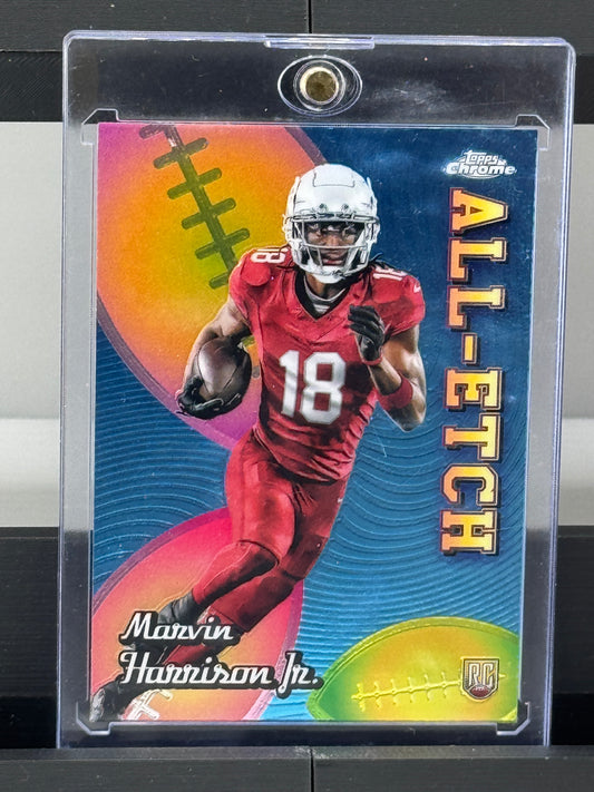 2024 Topps Chrome #CAE-MH Marvin Harrison Jr. All-Tech RC Arizona Cardinals