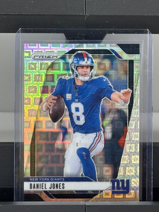 2024 Panini Prizm #212 Daniel Jones Silver Pandora 353/400 New York Giants