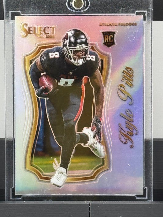 2021 Select Certified #SCR-10 Kyle Pitts Silver Prizm RC Atlanta Falcons