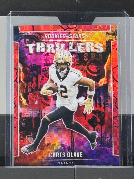 2024 Rookies & Stars #T-COE Chris Olave Checkerboard Prizm New Orleans Saints