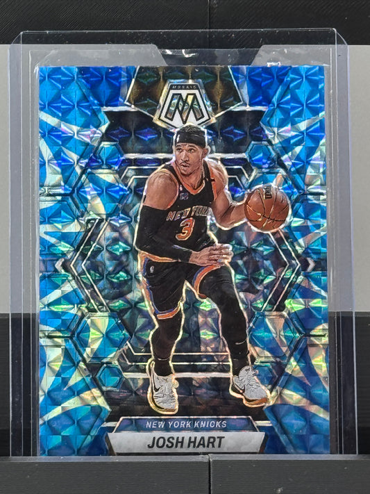 2022-23 Mosaic #154 Josh Hart Reactive Blue Prizm New York Knicks