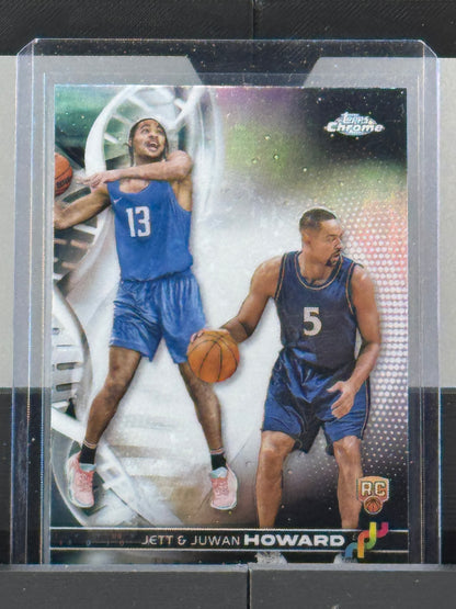 2024 Topps Chrome #DNA-3 Jett Howard Juwan Howard RC Orlando Magic