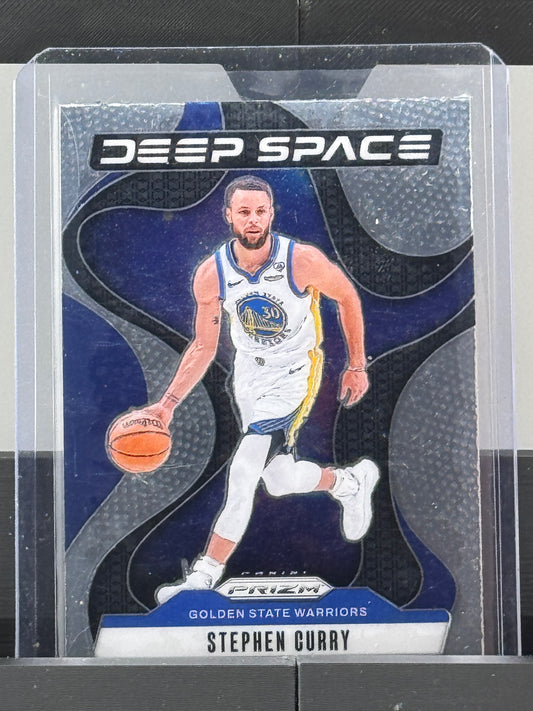 2024-25 Panini Prizm #10 Stephen Curry Deep Space Golden State Warriors