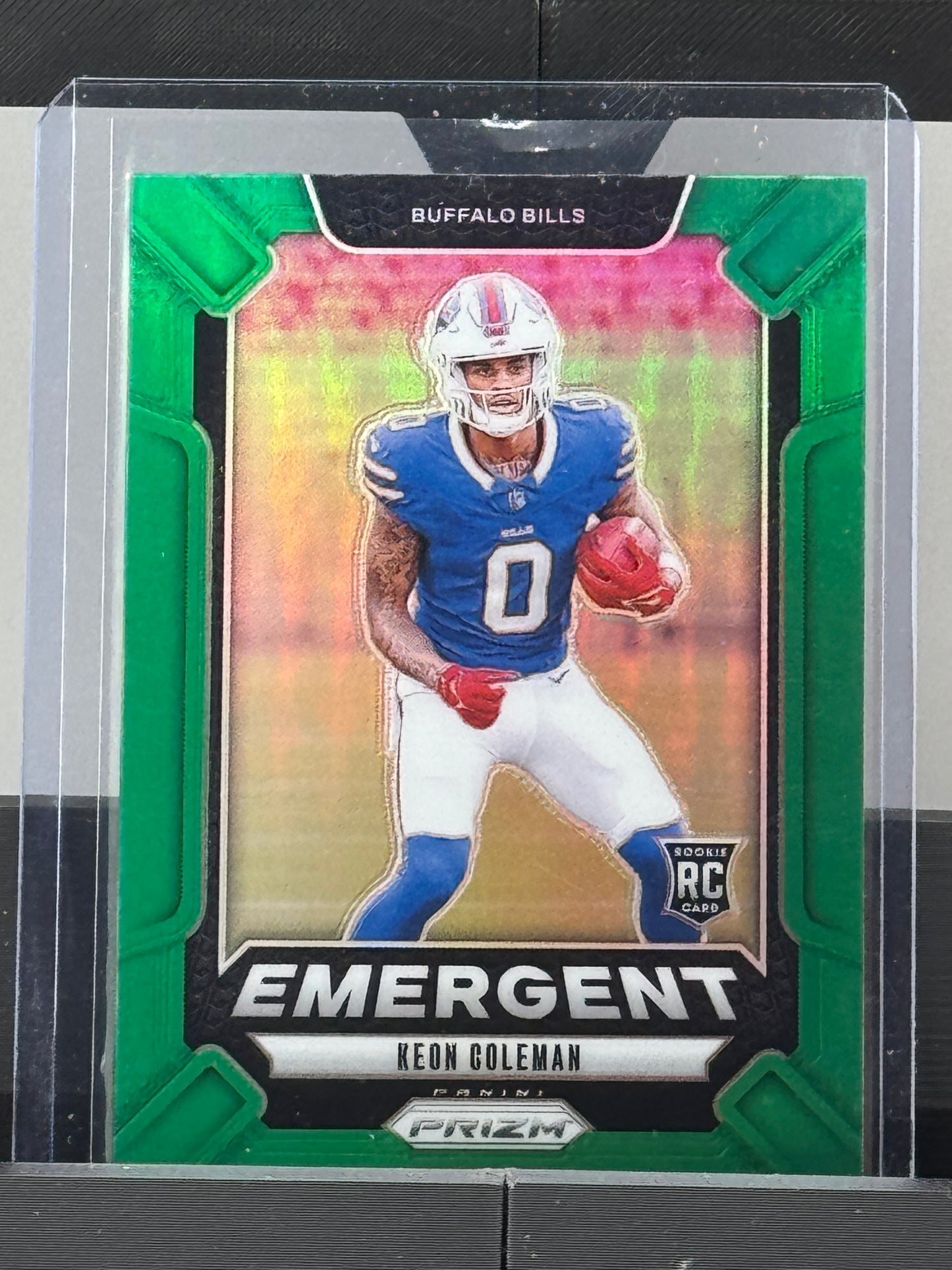 Prizm n.° 20 2024 Brock Bowers RC Prizmatic
