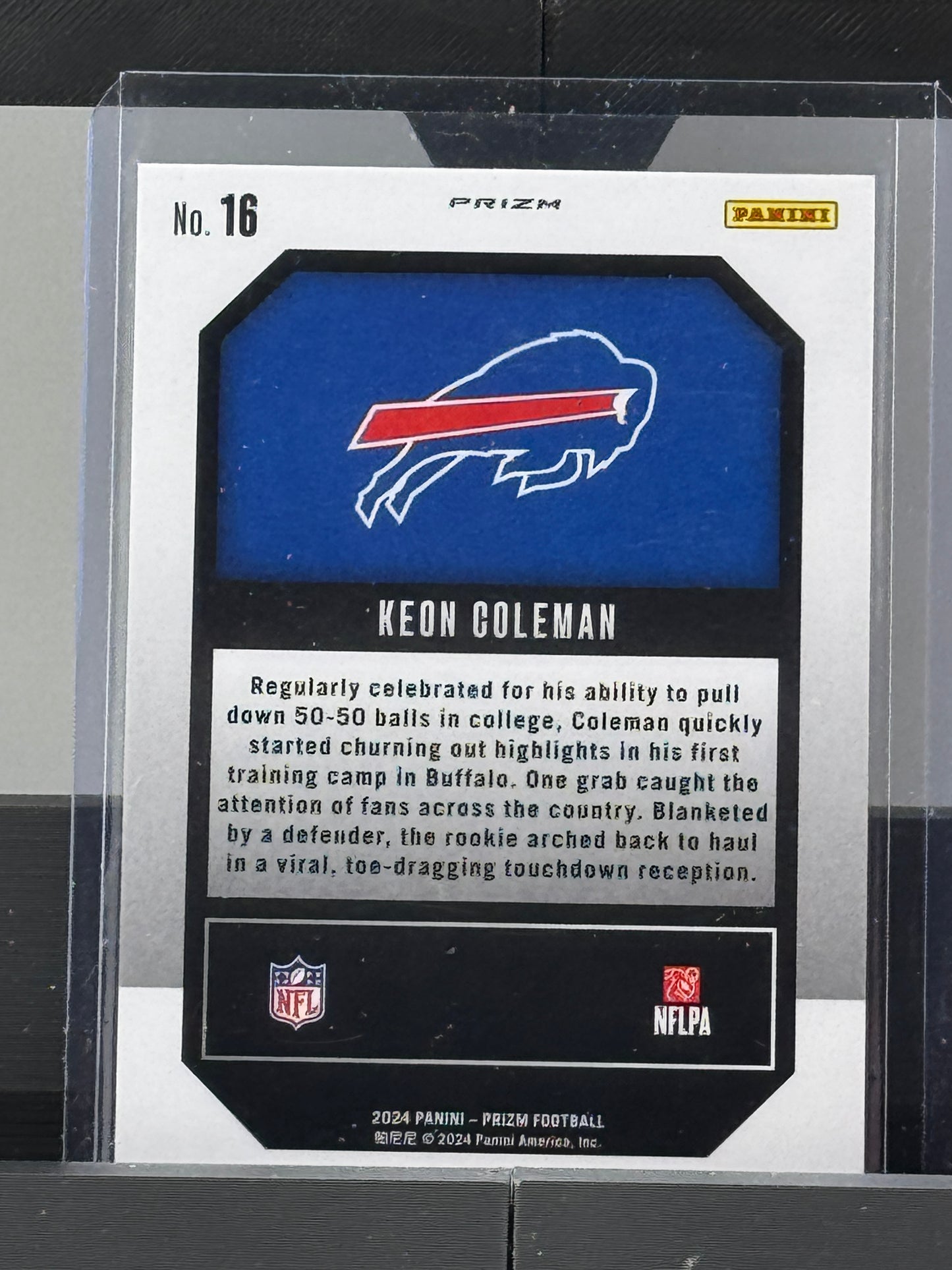 Prizm n.° 20 2024 Brock Bowers RC Prizmatic