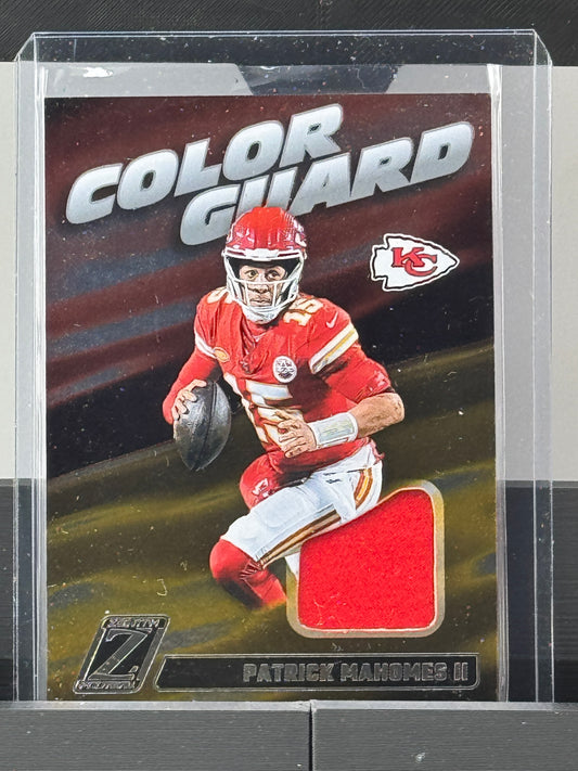 2024 Zenith #CG8 Patrick Mahomes II Color Guard Patch Kansas City Chiefs