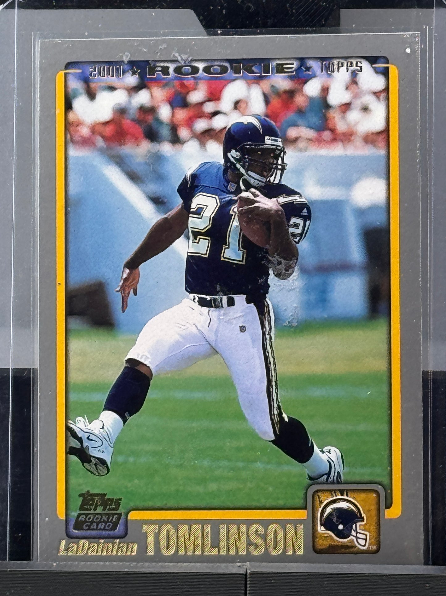 2001 Topps #350 Ladainian Tomlinson RC San Diego Chargers